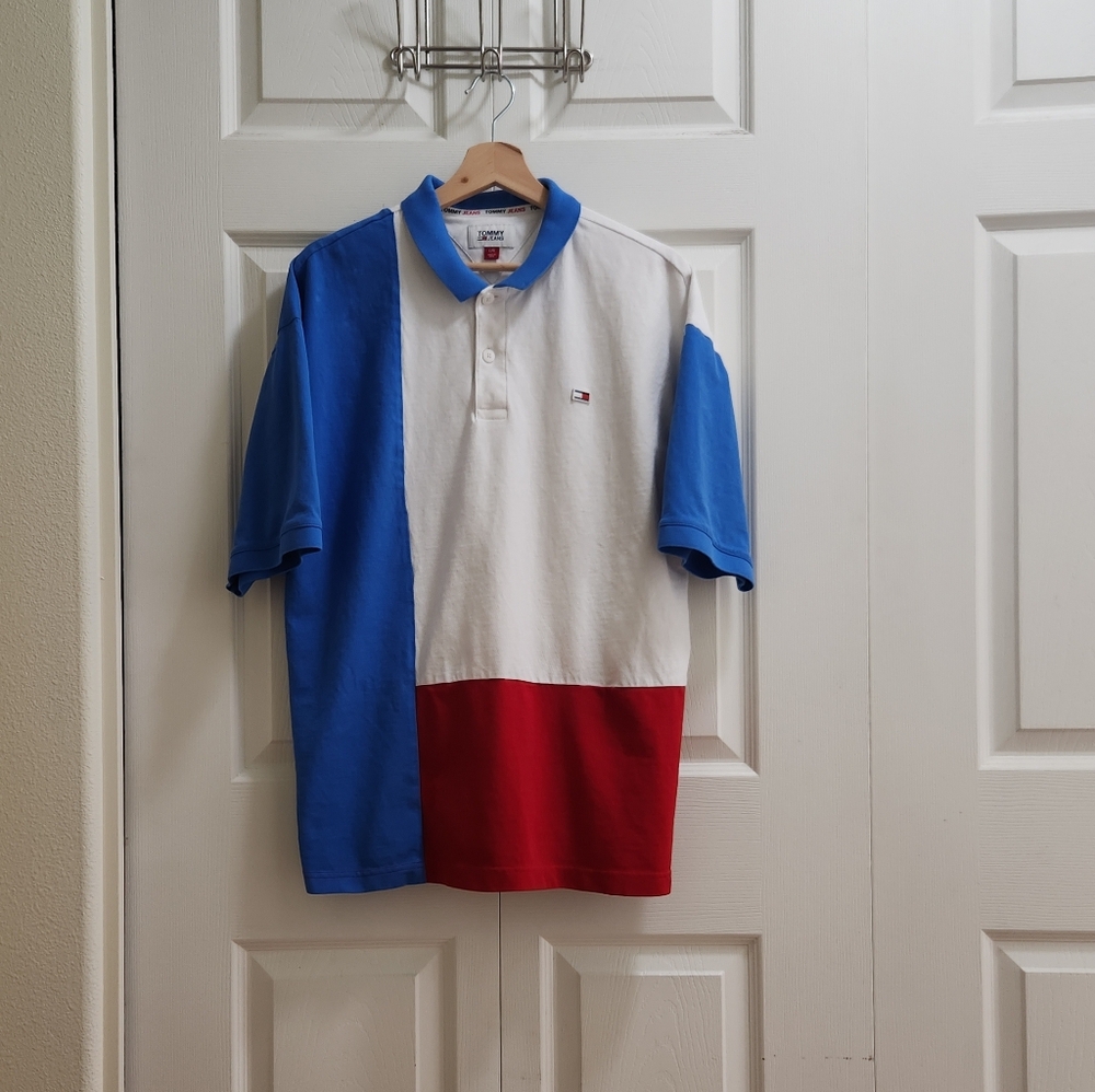 Tommy Hilfiger Men's Archive Polo Shirt Size Large